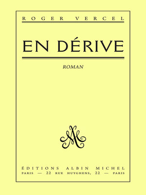 cover image of En dérive